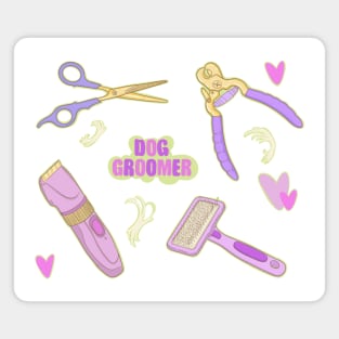 Dog Groomer Magnet